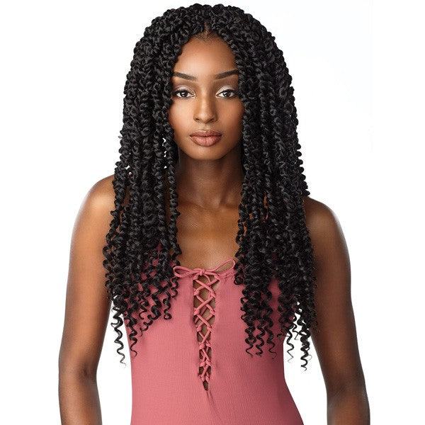 Sensationnel Lulutress Synthetic Crochet Braid - Passion Twist 18"