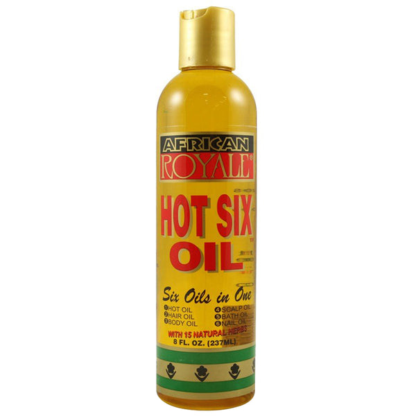[African Royale] Hot Six Oil 8Oz Hair / Skin / Body / Nail