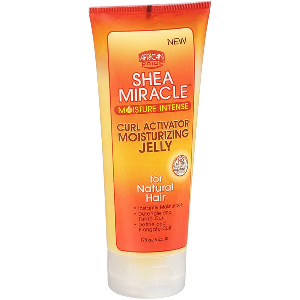 [African Pride] Shea Butter Curl Activator Moisturizing Jelly 6Oz