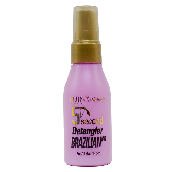 [Ebin New York] 5 Second Detangler For Brazilian Hair Spray 2Oz With Argan Oil