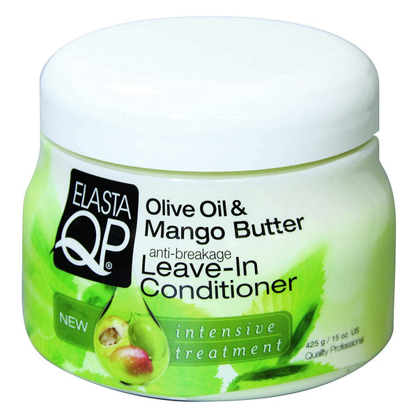 [Elasta Qp] Olive Oil & Mango Butter Leave In Conditioner 15Oz