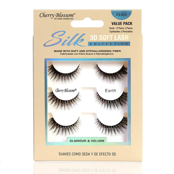 Cherry Blossom 3D Soft Lash Value Pack 3 Pairs