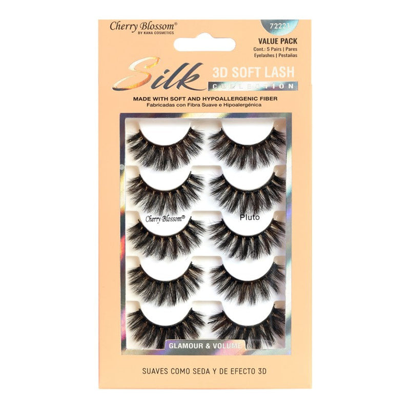 Cherry Blossom 3D Soft Lash Value Pack 5 Pairs