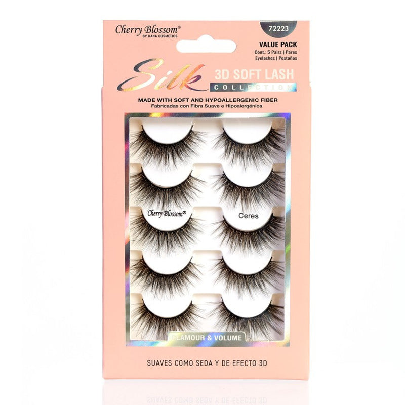 Cherry Blossom 3D Soft Lash Value Pack 5 Pairs