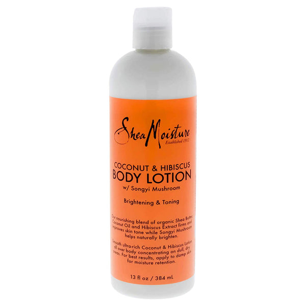 [Shea Moisture] Coconut & Hibiscus Body Lotion 13Oz
