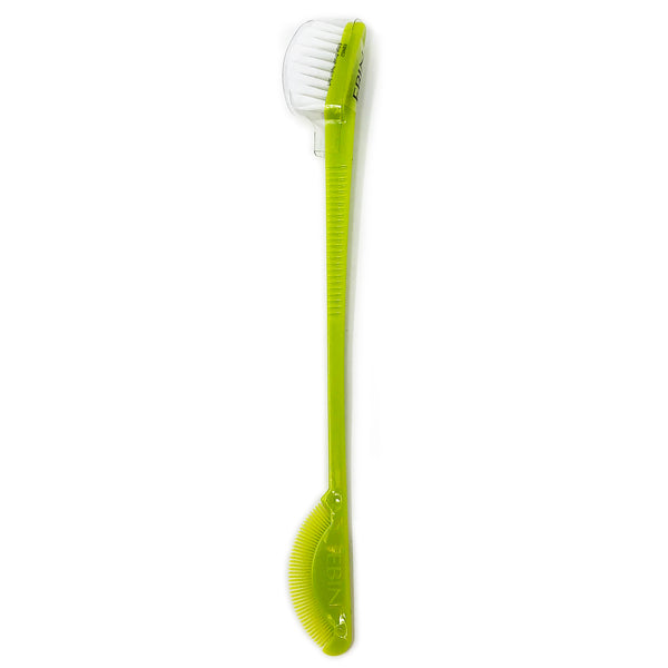 Ebin New York 2 In 1 24 Hour Edge Tamer Brush, Green (Regular Type)