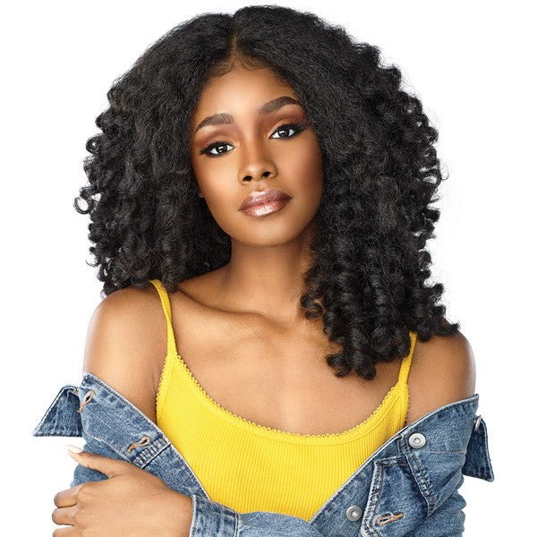 Sensationnel Empress Curls Kinks&co Synthetic Textured Lace Front Wig - Money Maker