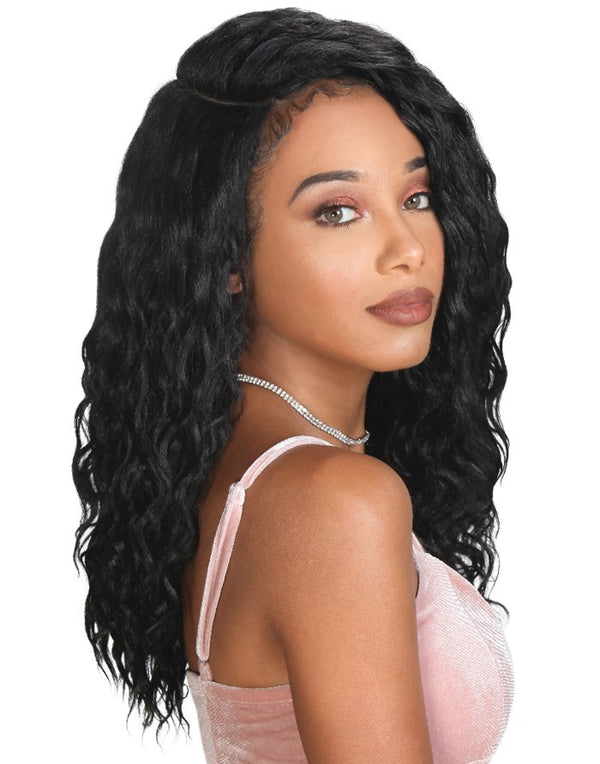 Zury Sis Synthetic Sassy Half Moon Deep 6" Part Wig - Hm-h Moda