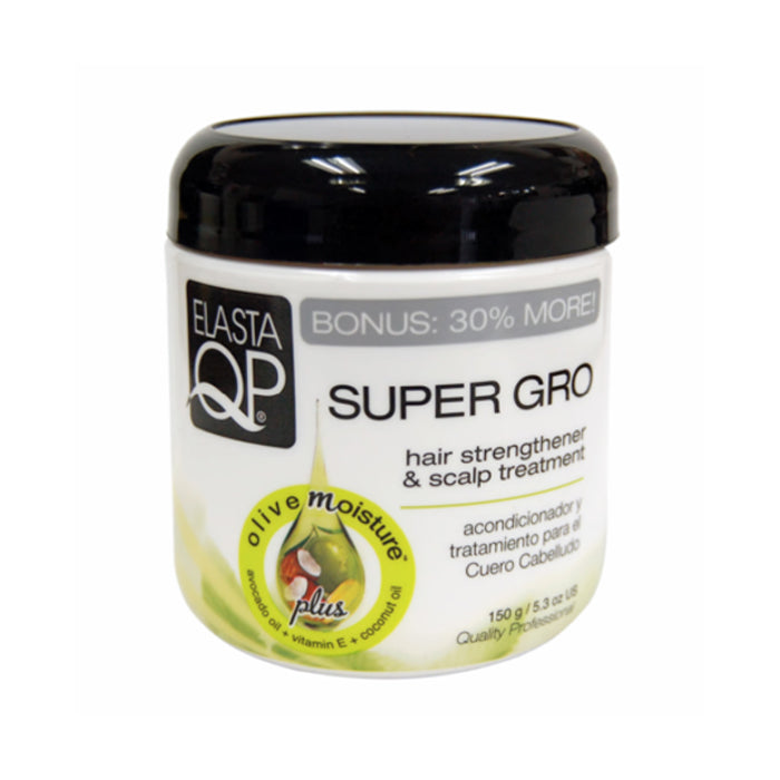 [Elasta Qp] Super Gro Hair Strengthener&Scalp Treatment *Organic Infusion* 5.3Oz