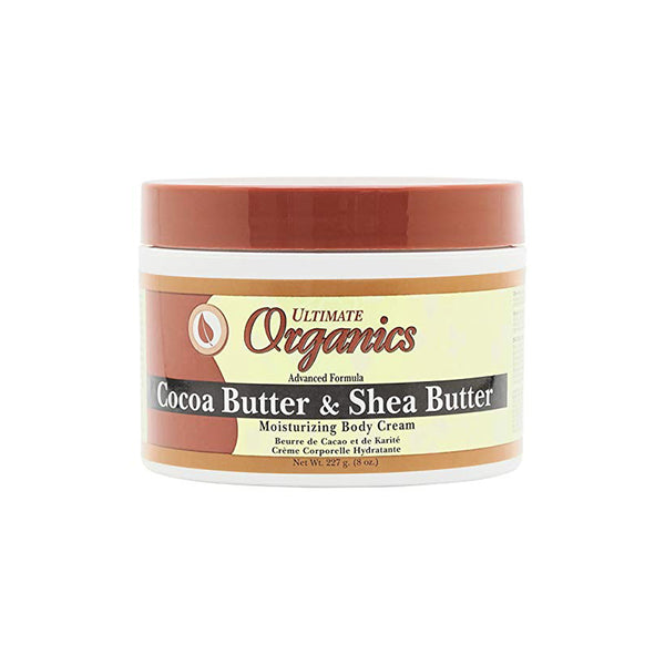 Africa'S Best Ultimate Organics Cocoa&Shea Butter Moisturizing Body Cream 8Oz