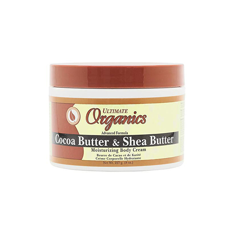 Africa'S Best Ultimate Organics Cocoa&Shea Butter Moisturizing Body Cream 8Oz