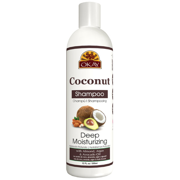 [Okay] Coconut Shampoo Deep Moisturizing 12Oz
