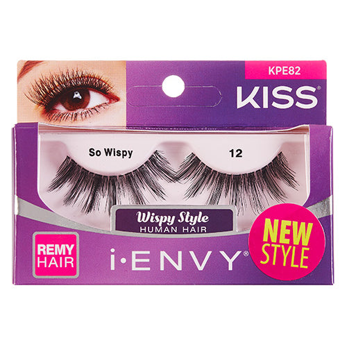 [I-Envy] Wispy Style Human Hair Lashes So Wispy 12