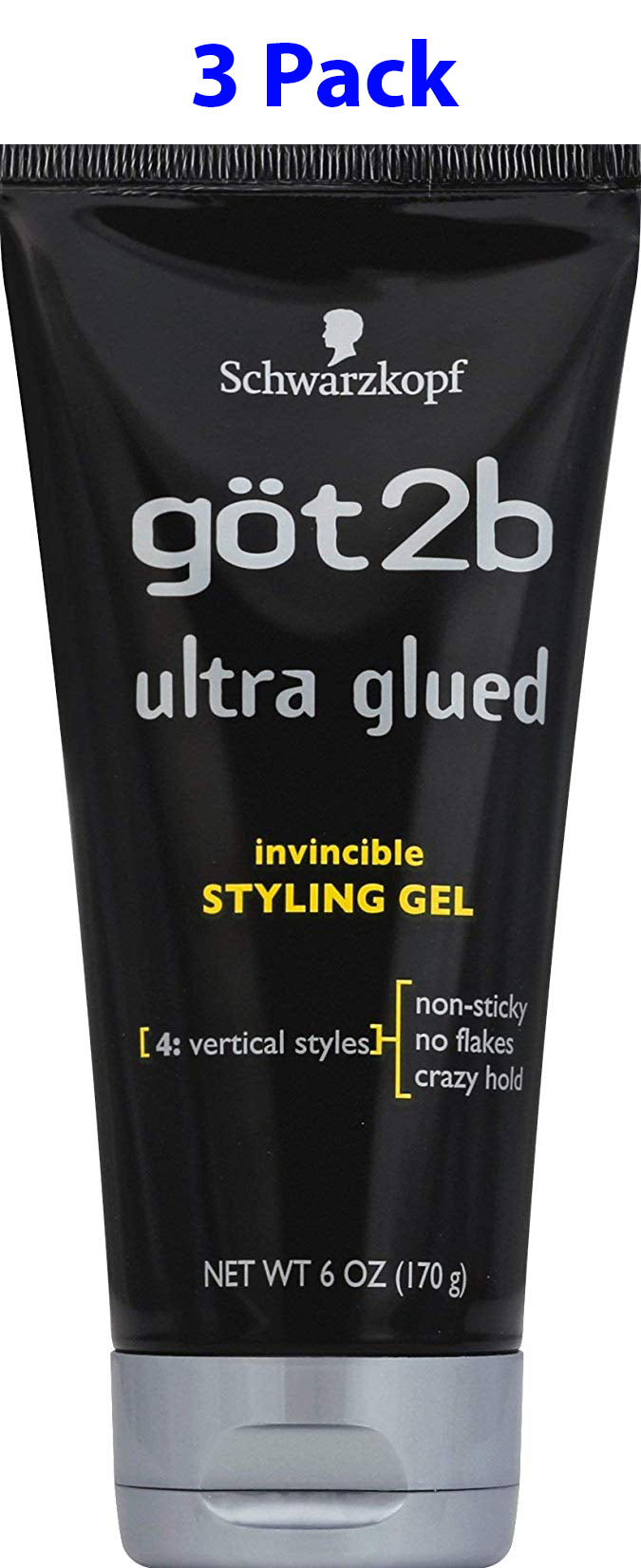 [Got 2B] Ultra Glued Invincible Styling Gel 6oz