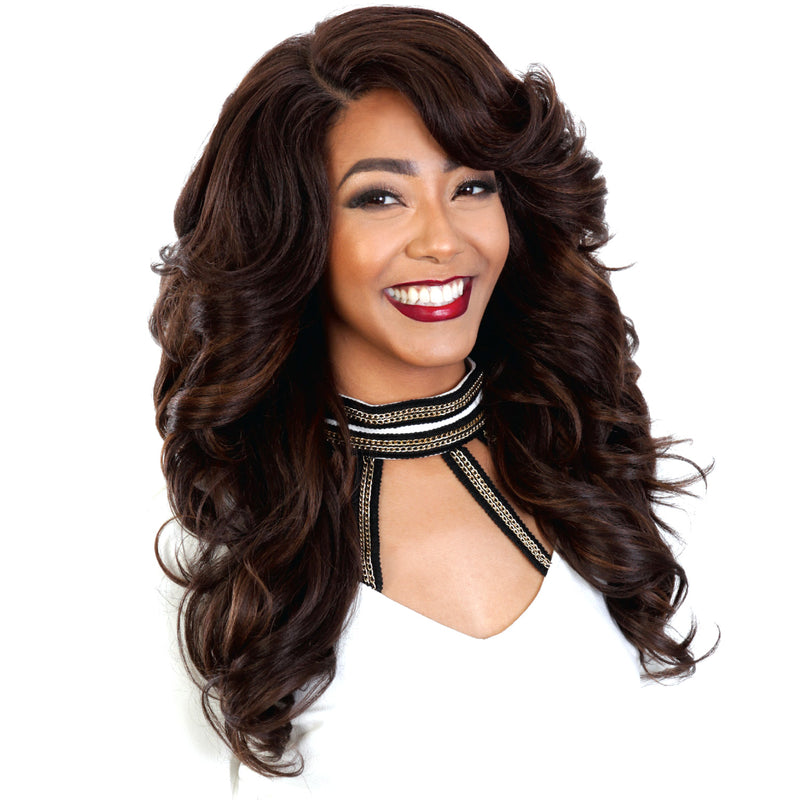 Zury Sis Synthetic Diva Collection Pre-tweezed Part Wig - H-sista