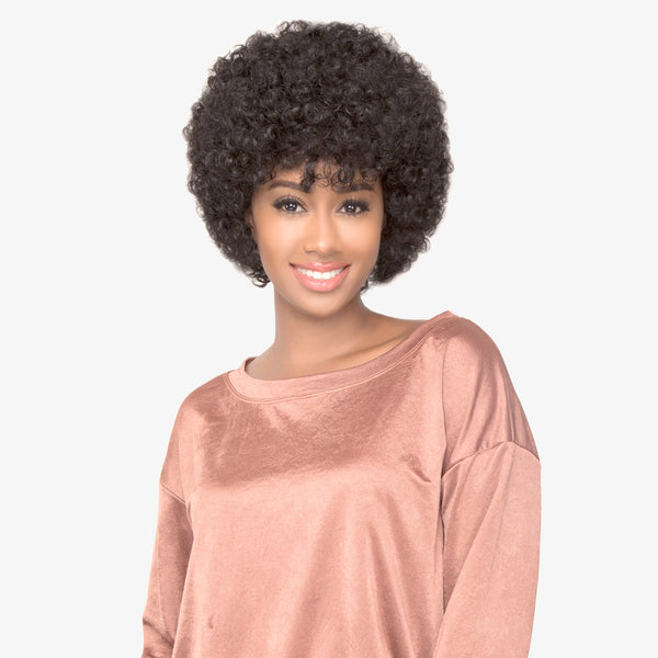 Abelle Cloud Synthetic Short Medium Afro Curly Wig
