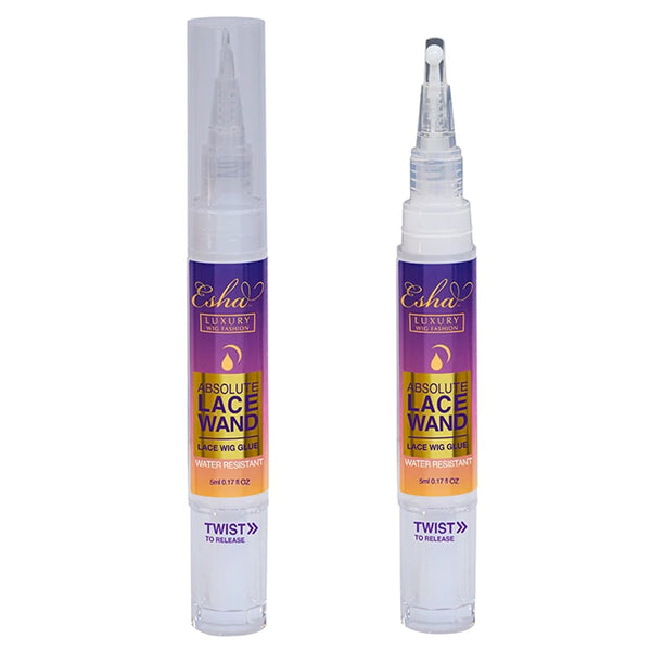 Esha Luxury Wig Fashion Coconut Scent Absolute Lace Wand Glue 0.17 oz