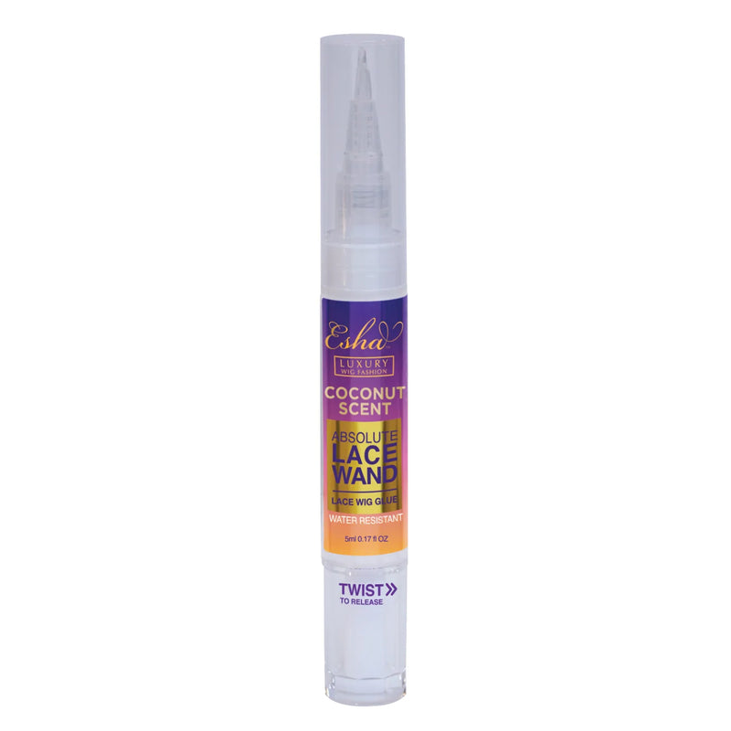 Esha Luxury Wig Fashion Coconut Scent Absolute Lace Wand Glue 0.17 oz