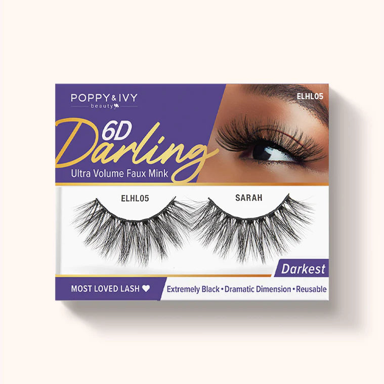 Poppy & Ivy 6d Darling Ultra Volume Faux Mink Lashes