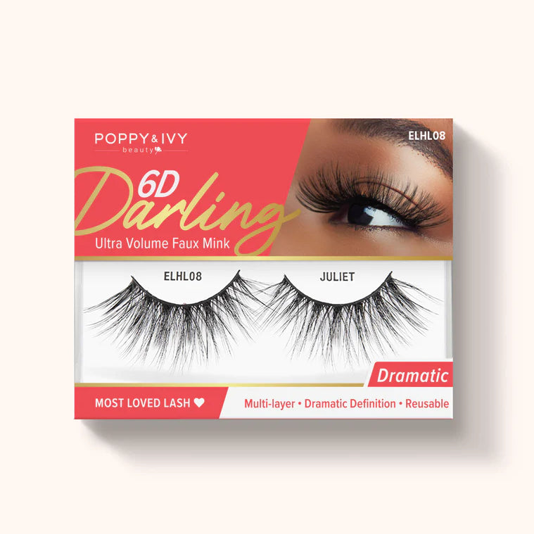 Poppy & Ivy 6d Darling Ultra Volume Faux Mink Lashes