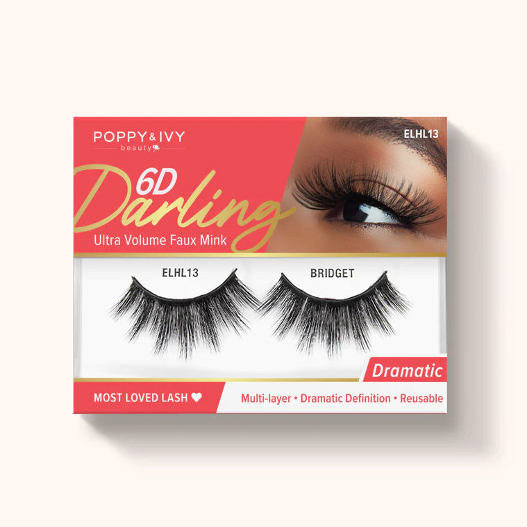 Poppy & Ivy 6d Darling Ultra Volume Faux Mink Lashes