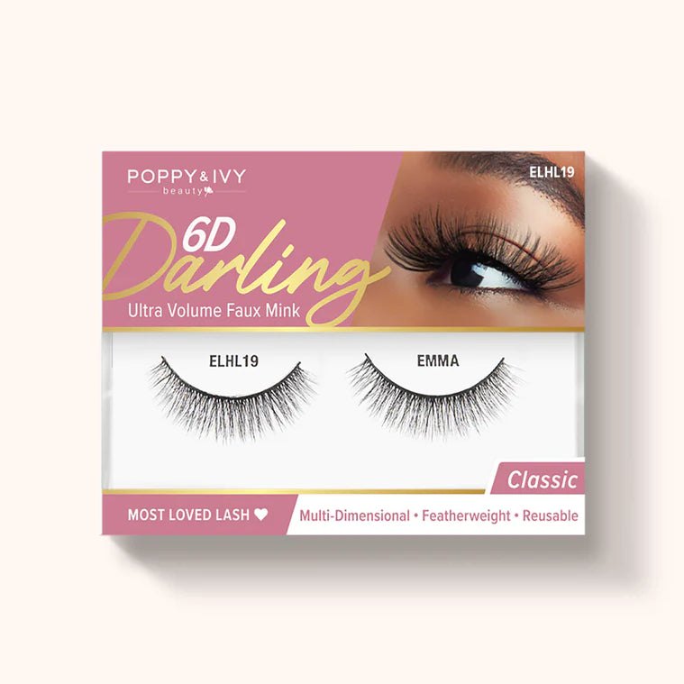 Poppy & Ivy 6d Darling Ultra Volume Faux Mink Lashes