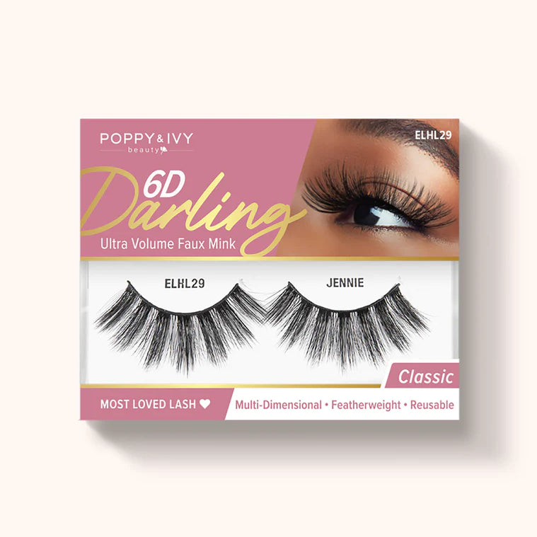 Poppy & Ivy 6d Darling Ultra Volume Faux Mink Lashes