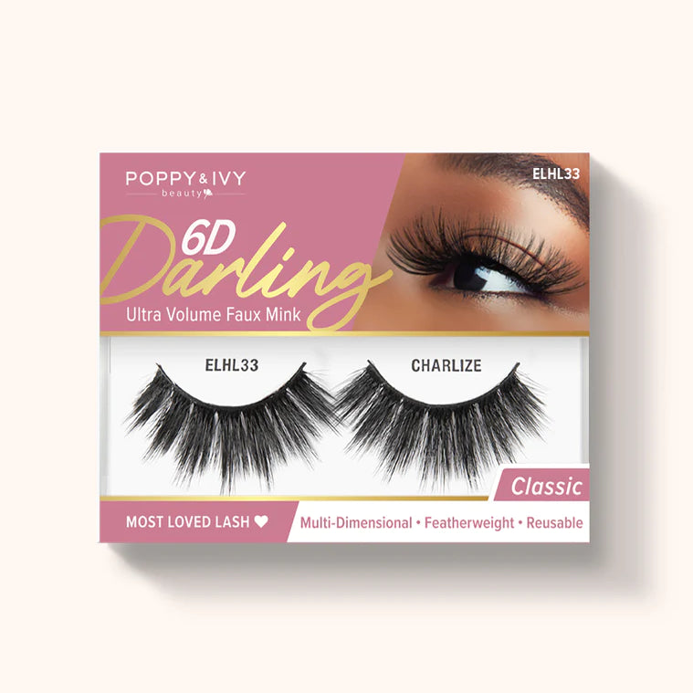 Poppy & Ivy 6d Darling Ultra Volume Faux Mink Lashes