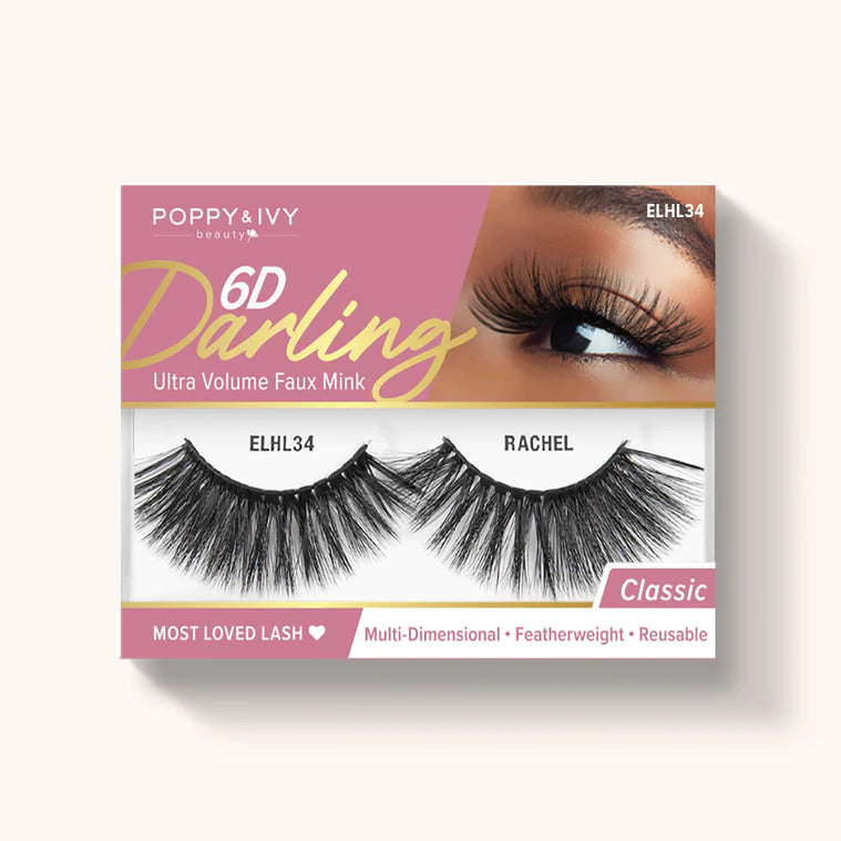 Poppy & Ivy 6d Darling Ultra Volume Faux Mink Lashes