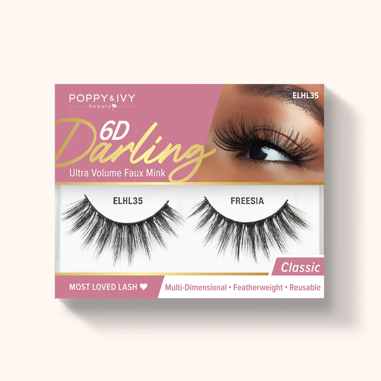 Poppy & Ivy 6d Darling Ultra Volume Faux Mink Lashes