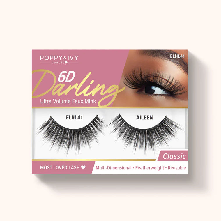 Poppy & Ivy 6d Darling Ultra Volume Faux Mink Lashes