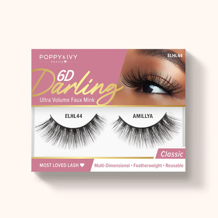 Poppy & Ivy 6d Darling Ultra Volume Faux Mink Lashes