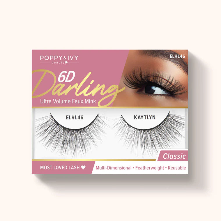 Poppy & Ivy 6d Darling Ultra Volume Faux Mink Lashes