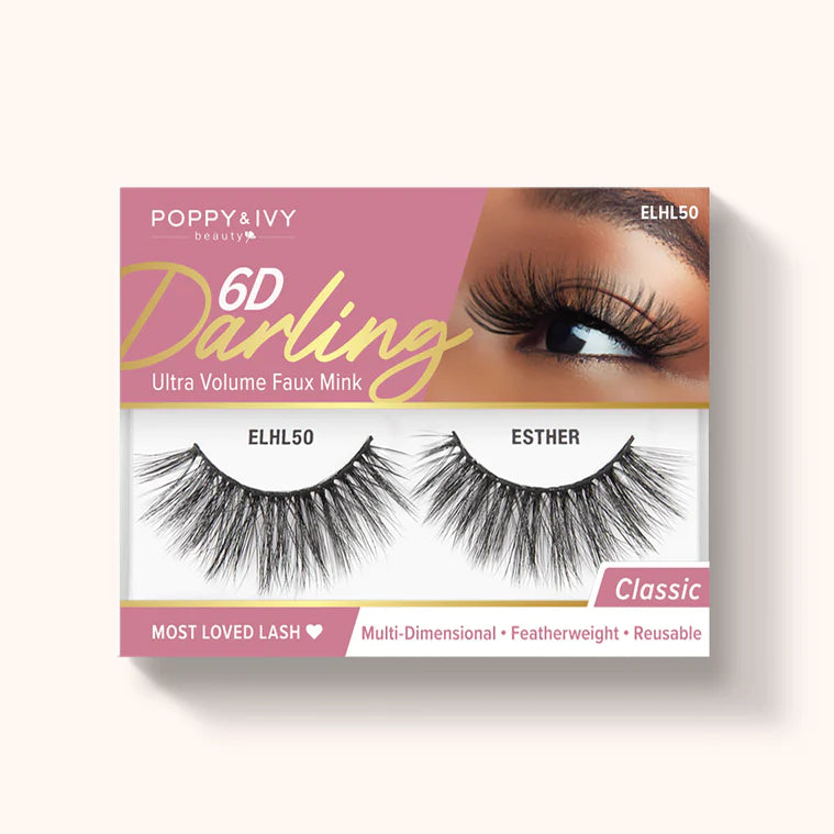 Poppy & Ivy 6d Darling Ultra Volume Faux Mink Lashes