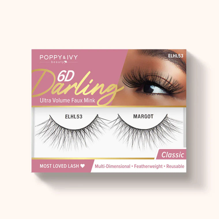 Poppy & Ivy 6d Darling Ultra Volume Faux Mink Lashes