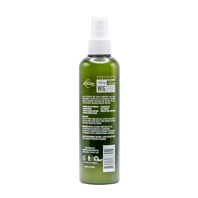 All Day Synthetic Wig Leave-in Conditioning Spray 8oz