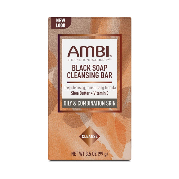 Ambi Black Soap Cleansing Bar With Shea Butter 3.5oz