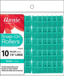 [Annie] Snap On Rollers Large 10Pcs