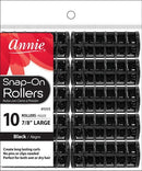 [Annie] Black Snap Roller Large