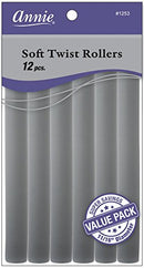 [Annie] Soft Twist Rollers 7"