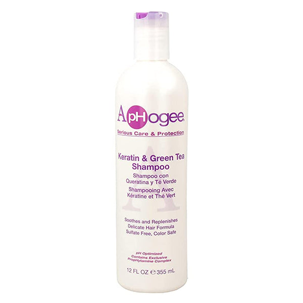 Aphogee Keratin & Green Tea Shampoo 12oz