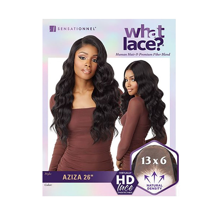 Sensationnel Cloud9 What Lace Human Hair Blend Hd Lace Wig - Aziza 26"