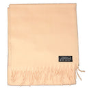 100% Lambswool Womens Solid Color Winter Scarf