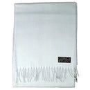 100% Lambswool Womens Solid Color Winter Scarf