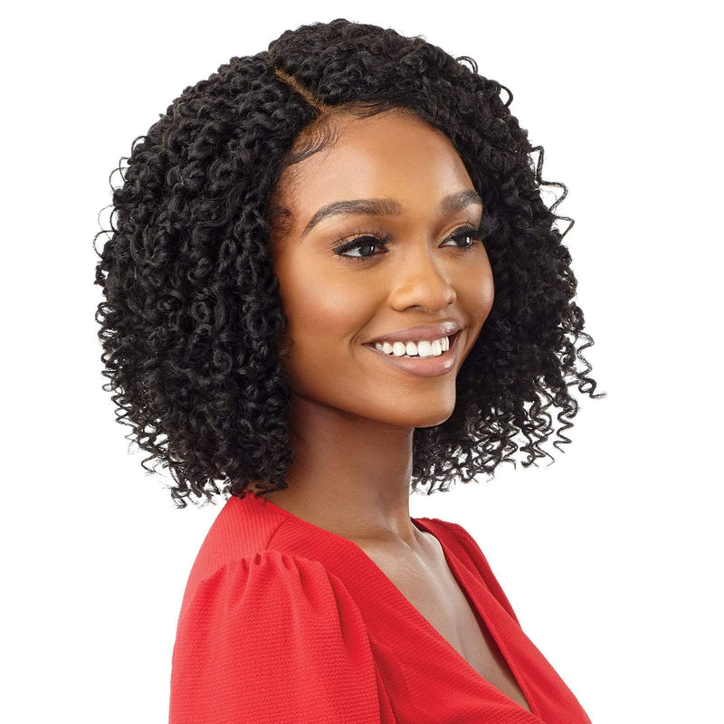 Outre X-pression Twisted Up Synthetic Hd Lace Front Braid Wig - Boho Passion Summer Twist 12