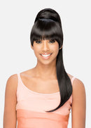 Bp-loui - Vivica A Fox Synthetic Drawstring Ponytail Two In One Bang N Pony