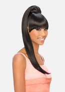 Bp-loui - Vivica A Fox Synthetic Drawstring Ponytail Two In One Bang N Pony