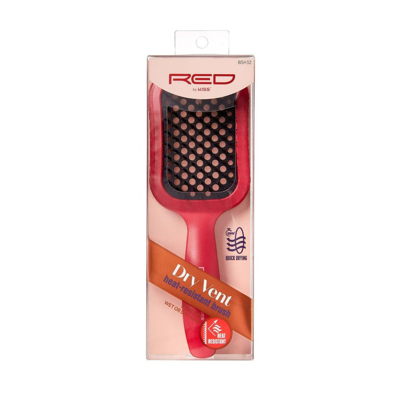 Red Dry Vent Brush
