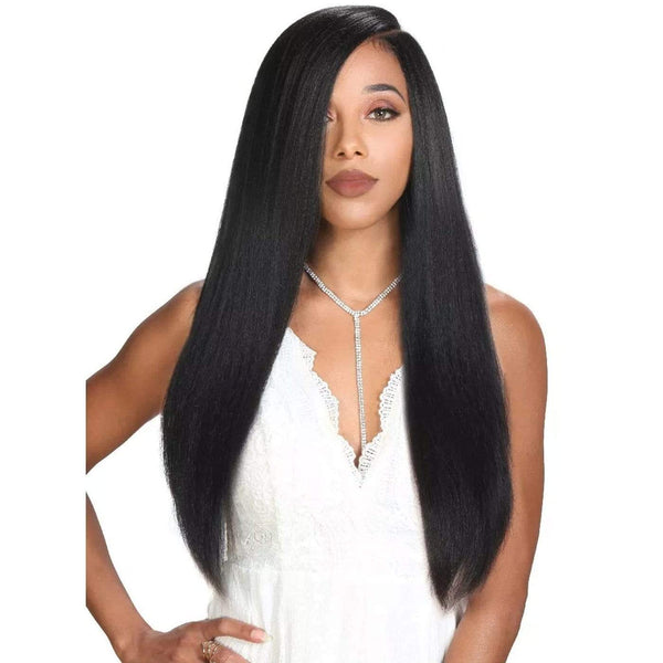 Zury Sis Synthetic Arch Part Lace Front Wig - Byd Mp-lace H Kitty