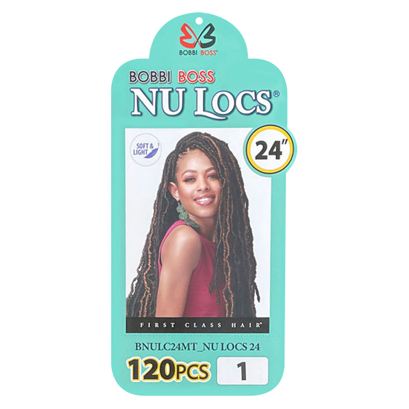 Bobbi Boss Synthetic Braids Nu Locs 24" 120 Pcs Multi